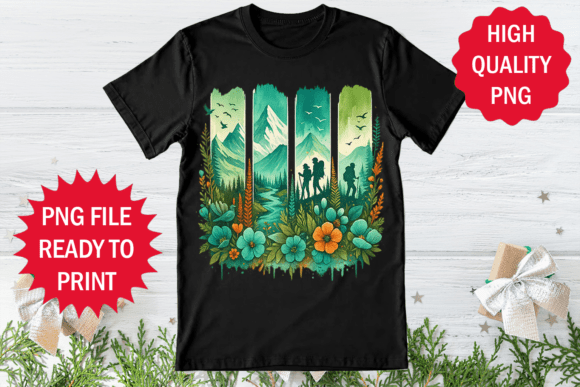 Adventure Hiking Brush Stock Design Png