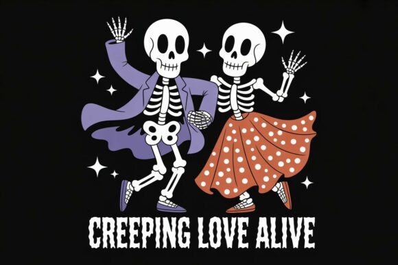 Creeping Love Alive T Shirt Design Graphics