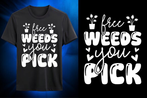 Free Weeds You Pick SVG Design Graphics