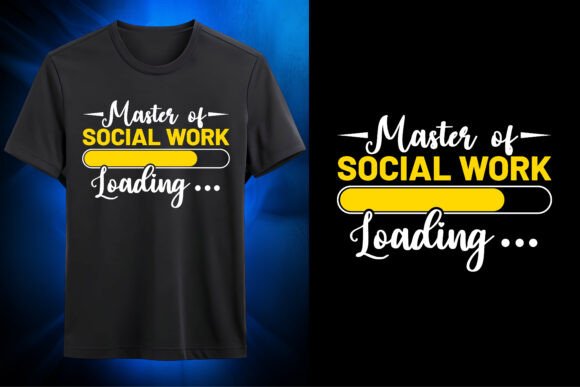 Master of Social Work Loading SVG Design Graphics
