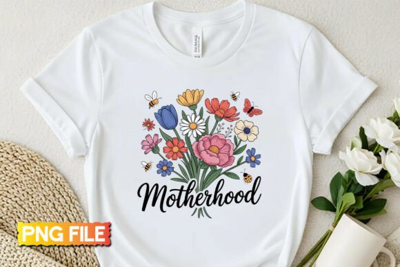 Mother Hood Png Design for Graphics and T-Shirt Designs