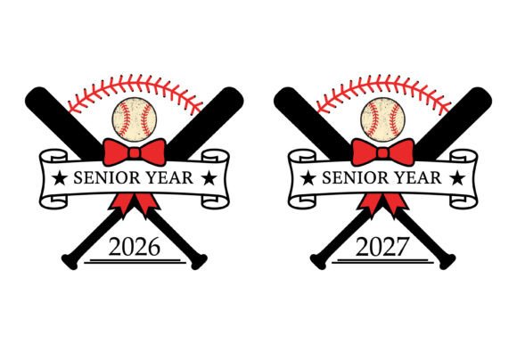 Senior Year Baseball 2026 2027 Design Graphics
